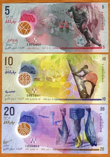 Set maldives 20 rufiyaa - set,